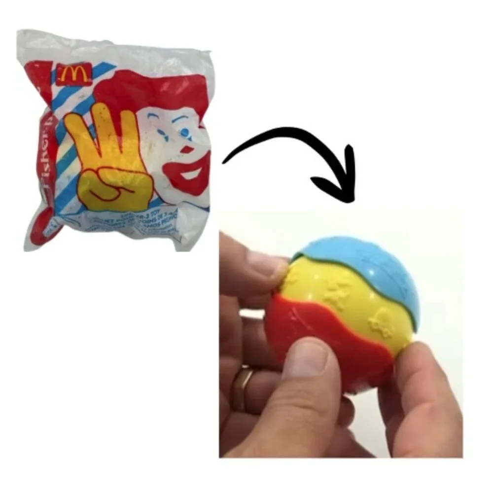 Fisher Price McDonald's Happy Meal Jingle Ball‎ Under 3 Toy NEW SEALED